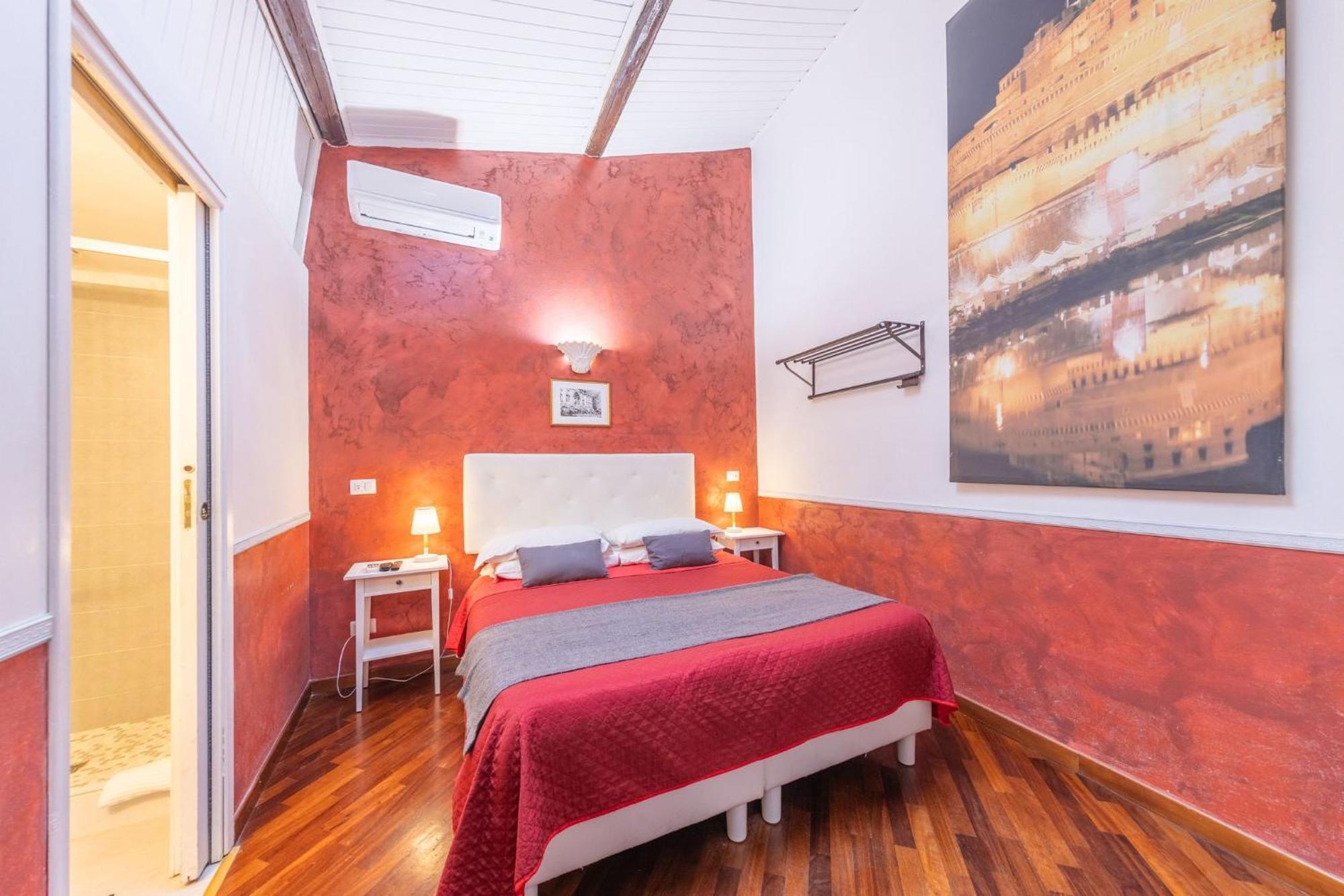 Room In Bb - Skylight Double Room In History House 罗马 外观 照片
