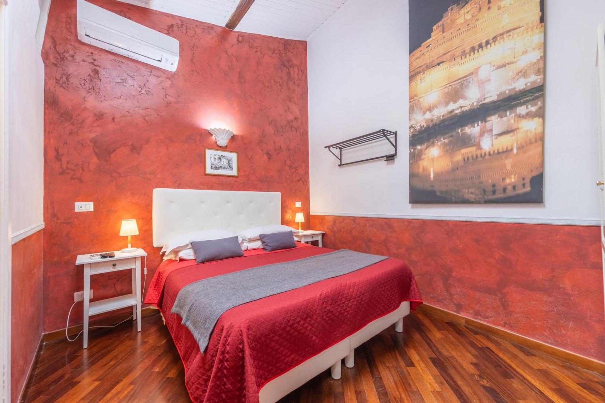 Room In Bb - Skylight Double Room In History House 罗马 外观 照片